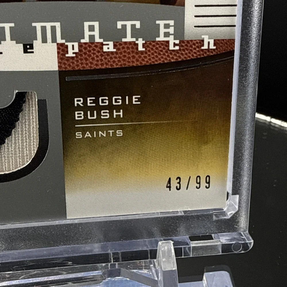 2007 UD Ultimate Collection Reggie Bush #UGP-RB Ultimate Patch /99 Game Used